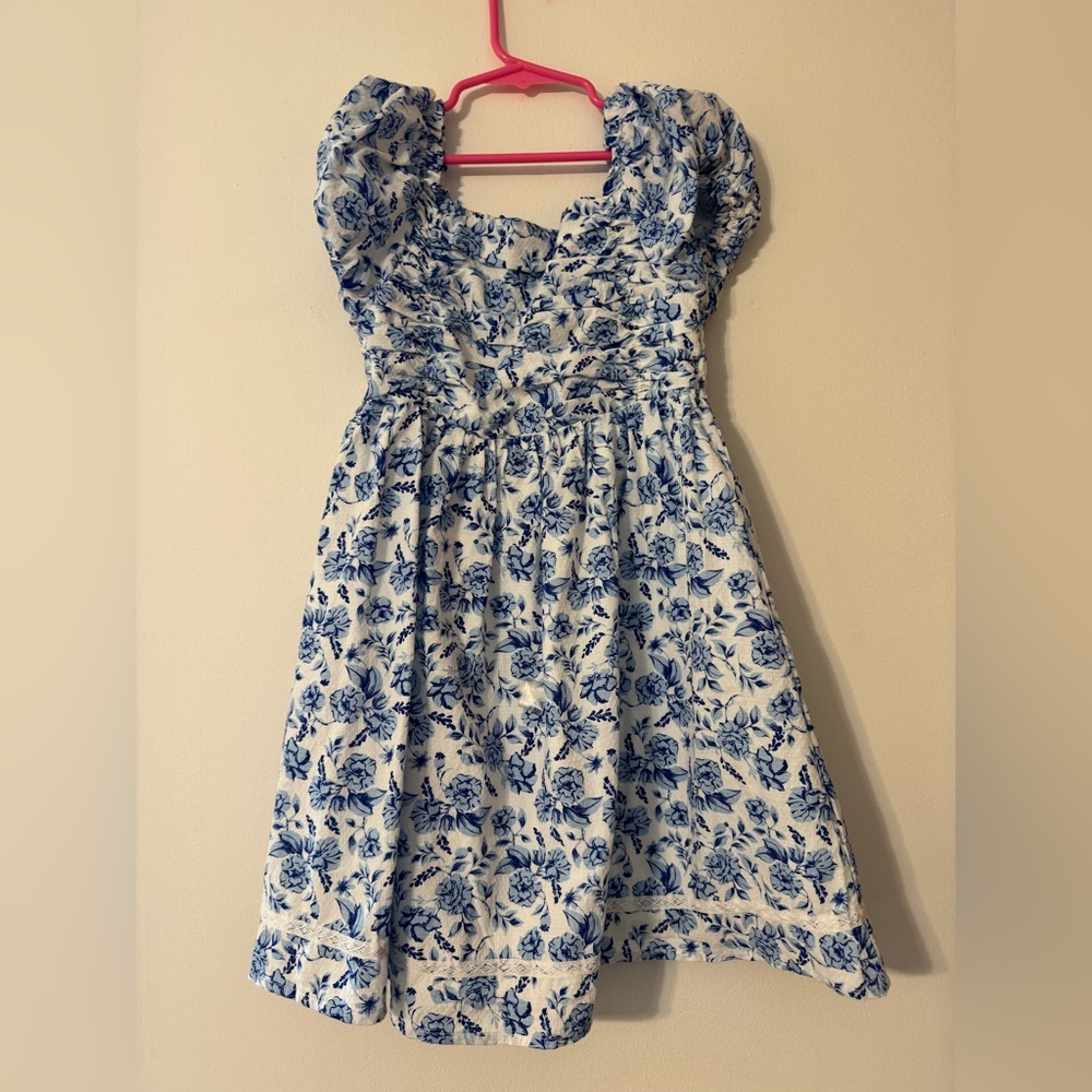 Joie Blue Floral Kids Dress